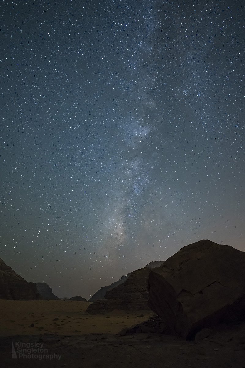 Shot several #Astrophotography pics at Wadi Rum in <a href="/VisitJordan/">Visit Jordan</a> desert, testing <a href="/UKNikon/">Nikon UK & Ireland</a>'s new #D850 for @Pro_Photo_UK. This at ISO 2500.
