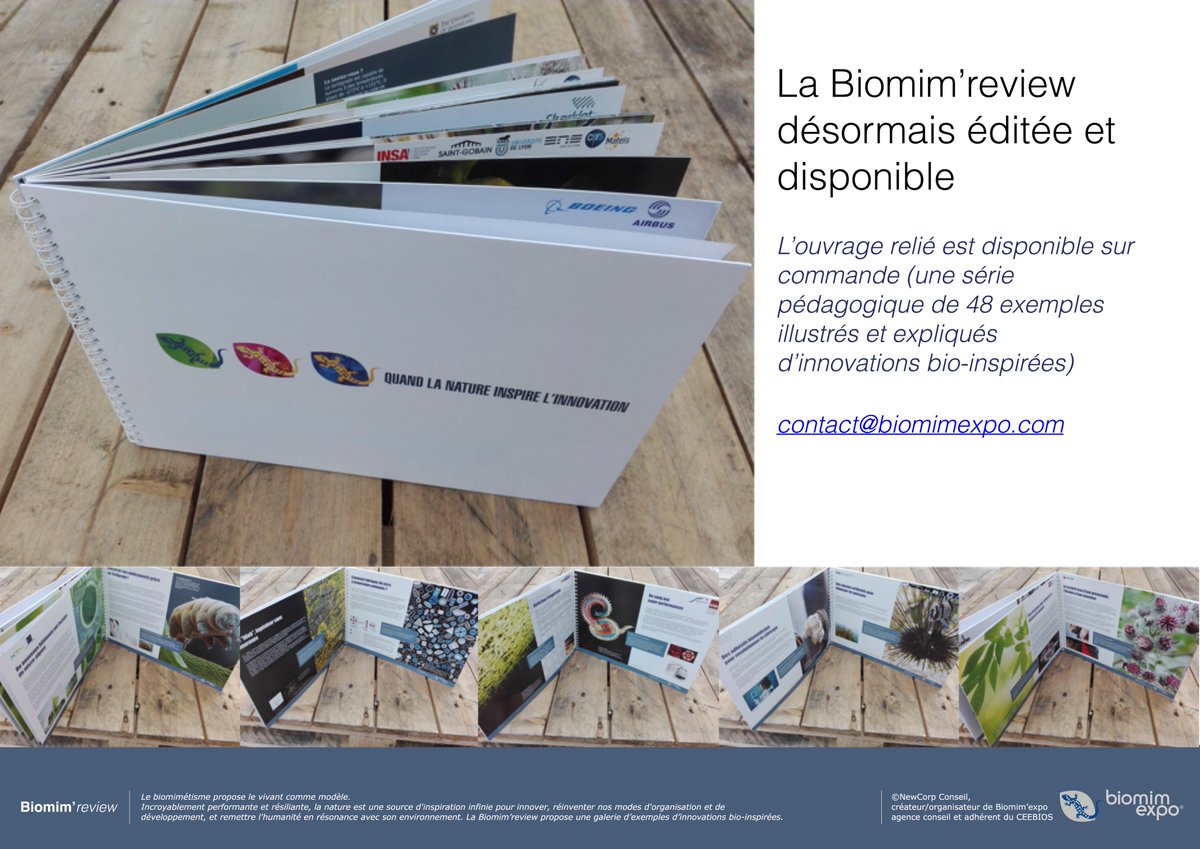 Et si vous offriez pour cette fin d'année un cadeau plein de belles inspirations ... bit.ly/2wgNRf8 #biomimétisme <a href="/biomimexpo/">biomim'expo</a>