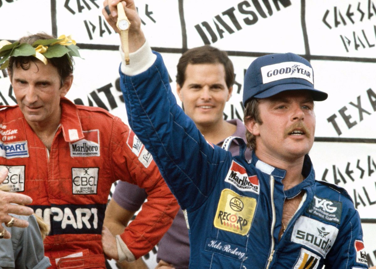 Formula 1 on X: "25 SEPTEMBER, 1982 🇺🇸 Keke Rosberg celebrates after clinching the world championship at the final round in Las Vegas #OnThisDay #OTD https://t.co/NqFuDhhvOQ" / X