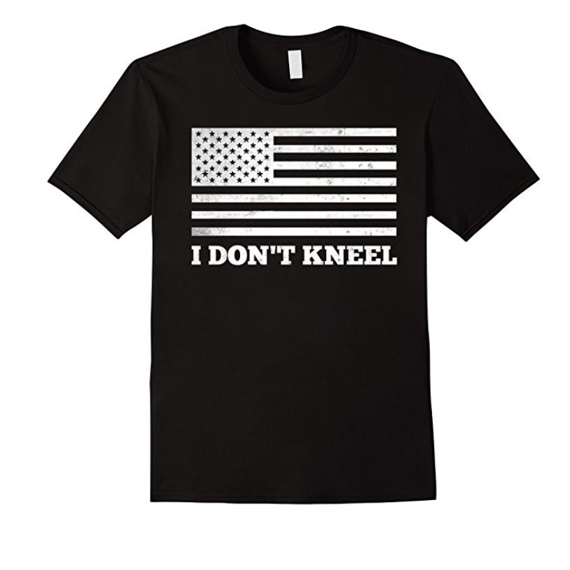 Commonsenseplz's tweet image. I DON&apos;T KNEEL! I DONT #TAKEAKNEE Stand Up For America! amazon.com/dp/B075WT44SQ