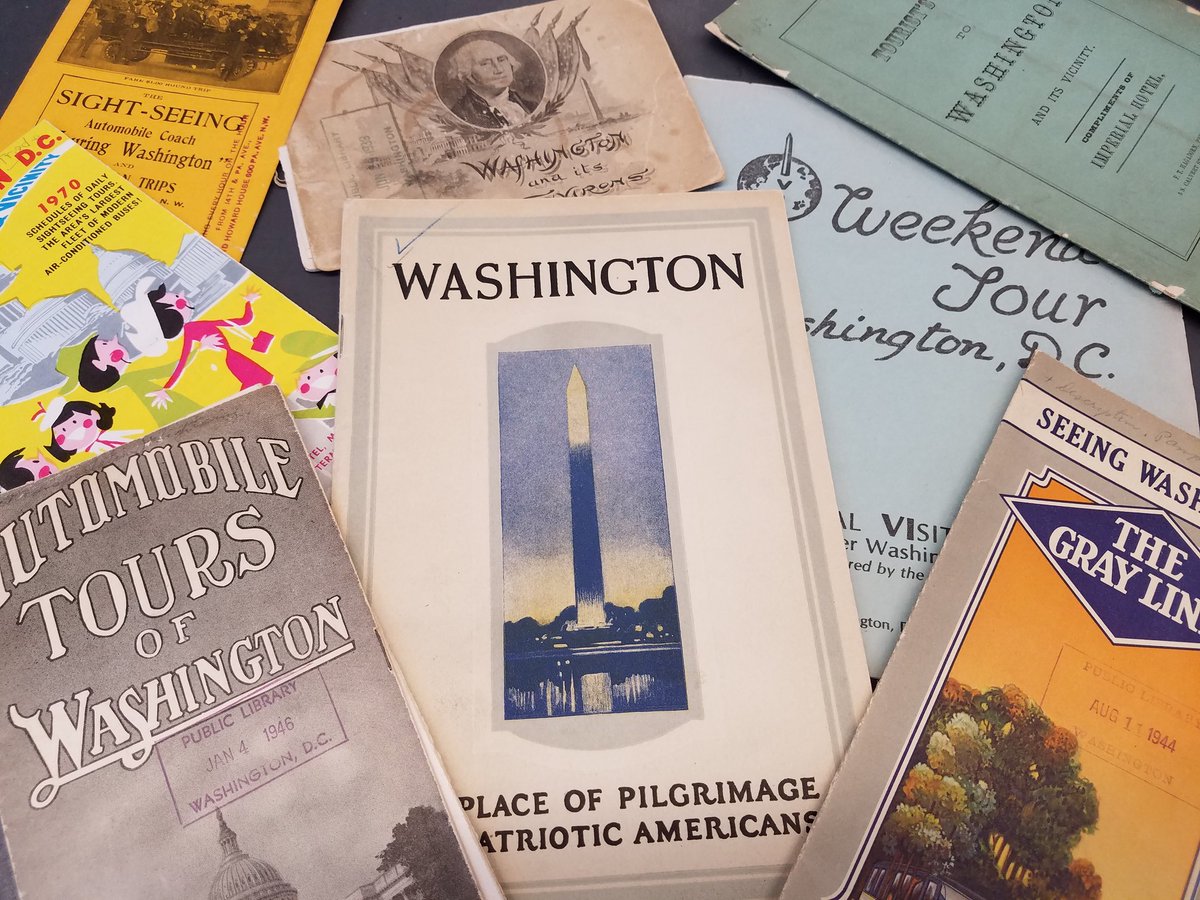 msgreek68's tweet image. Processing a pile of DC tour books - our #2 industry #washingtoniana #ProcessingFinds