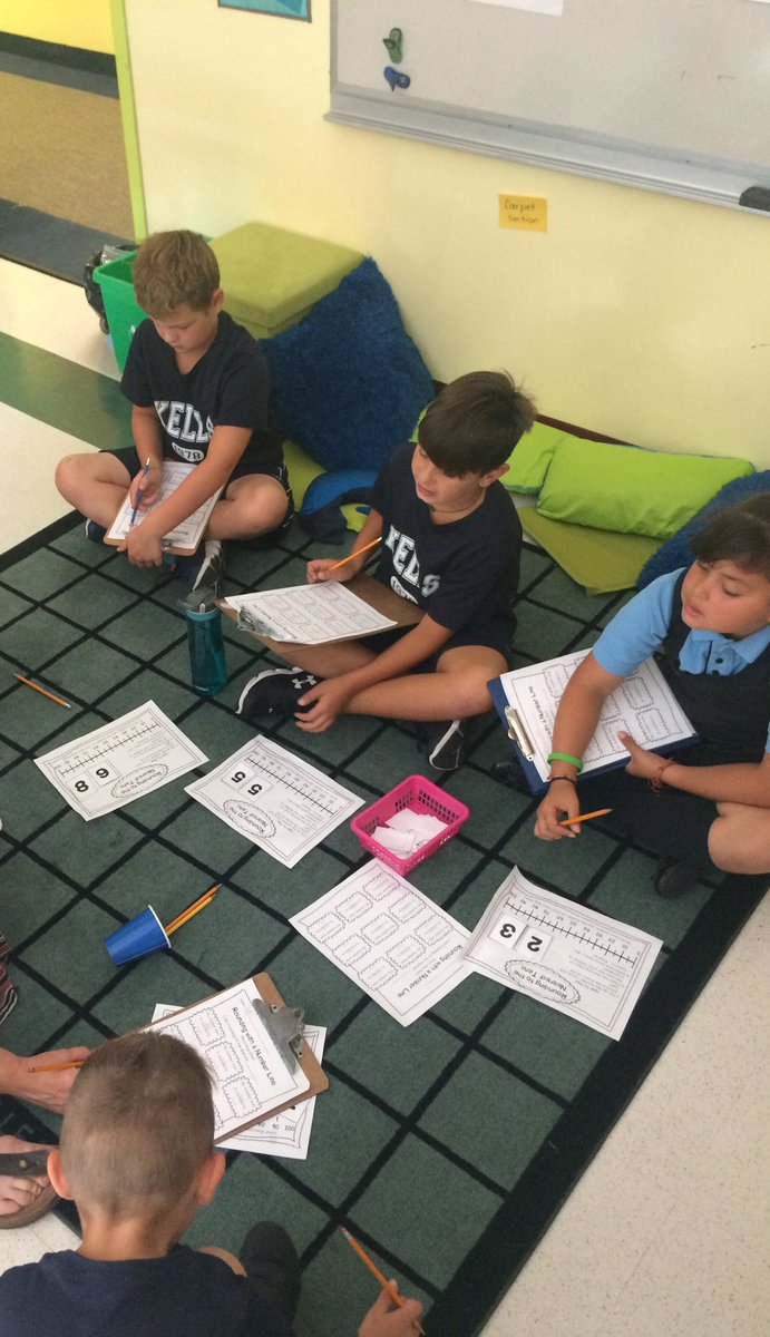 KellsMsSkinner's tweet photo. Learning the #roundingrap #grade3 #math https://t.co/3h6NnzuK3W