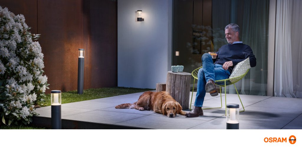 #Zeitgeist meets #tradition! Set the scene with the energy-saving Endura Style Modern Lantern on your terrace, front door and garden.