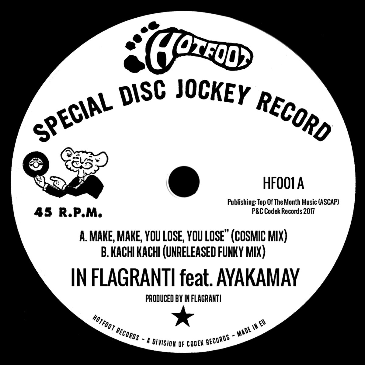 Premiere: In Flagranti feat. Ayakamay - Make, Make, You Lose, You Lose (Cosmic Mix) lagasta.com/premiere-in-fl… <a href="/moreinflagranti/">In Flagranti</a> #HOTFOOT