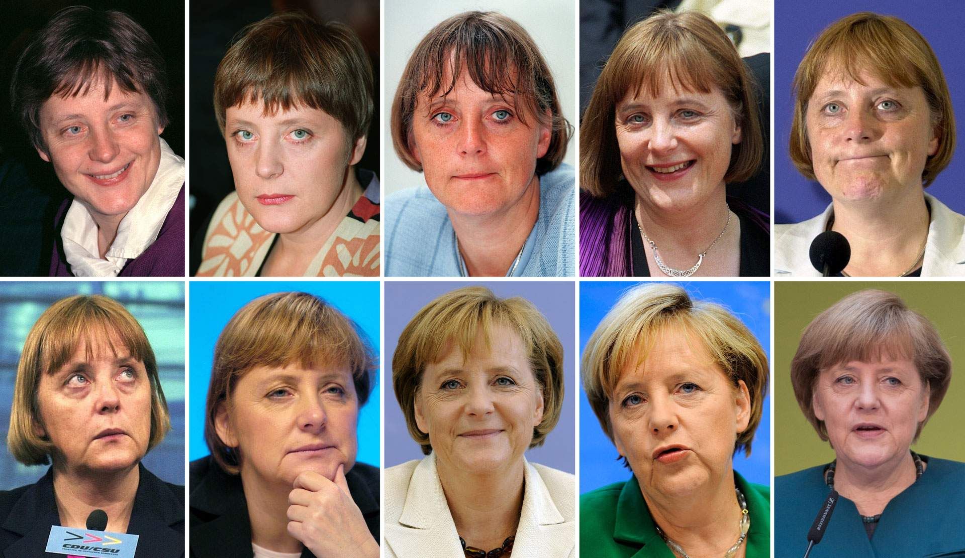 “Doğu Almanya günlerinden dördüncü kez Başbakanlığa: Angela Merkel https://...