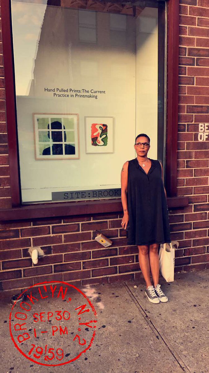 Group show at Site:Brooklyn, Gowanus BK NY. See my latest and other beautiful prints thu Oct 22.