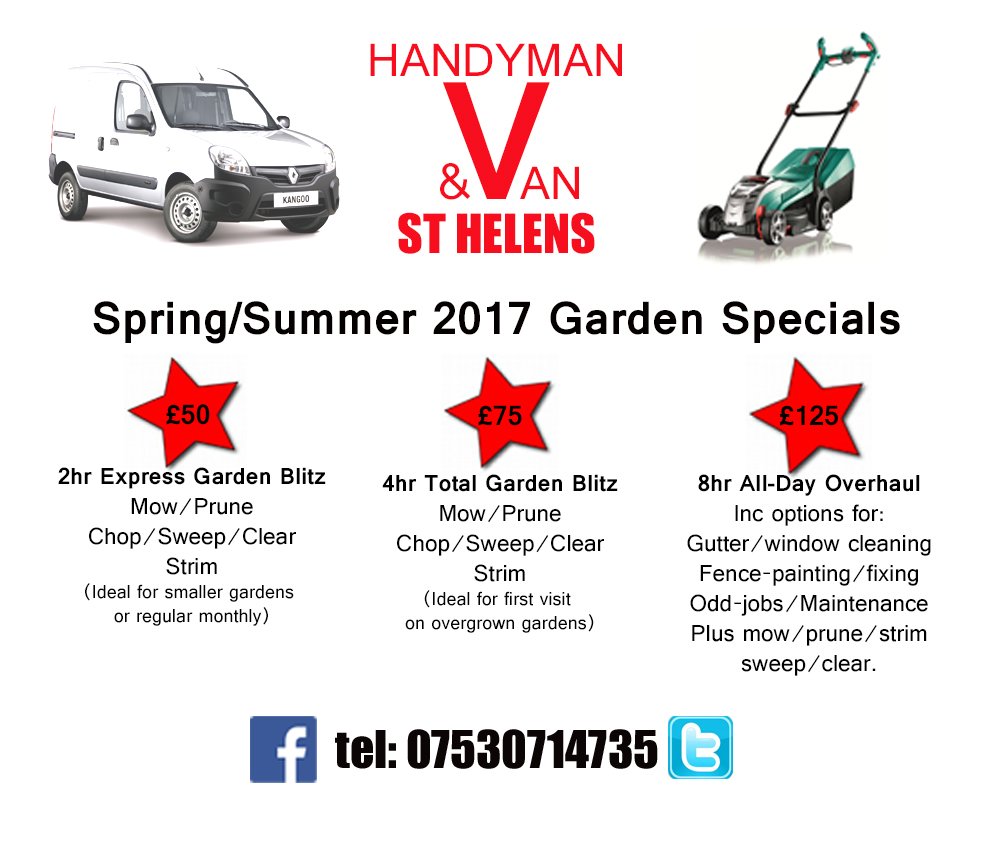 HMAVsthelens's tweet photo. Time to get your garden winter-ready. 
Great offers for getting tidied up.. 
#SouthLiverpoolHour https://t.co/mNcWarAJ1t