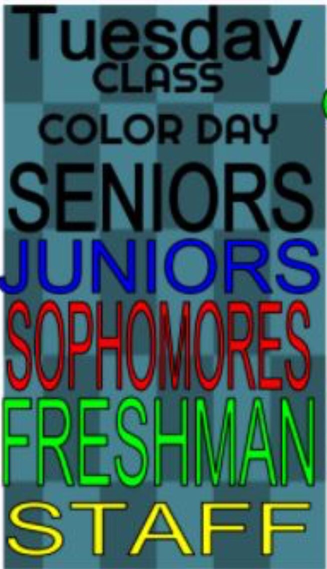 StuCoCLC's tweet photo. Letโs make CLC a little more colorful with CLASS COLOR DAY tomorrow! #CLCGameOn #WERCLC #D155Inspire https://t.co/Ax239TsoEs