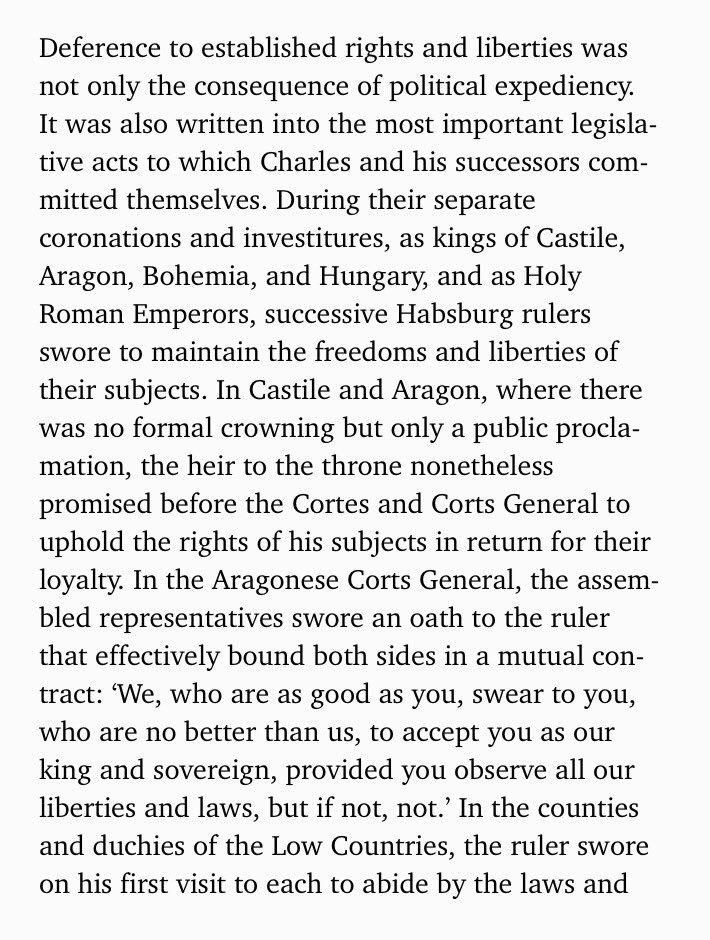 As the Habsburg took on new crowns they allowed their subjects far more freedom, self-governance than any modern nation state incl. the EU.