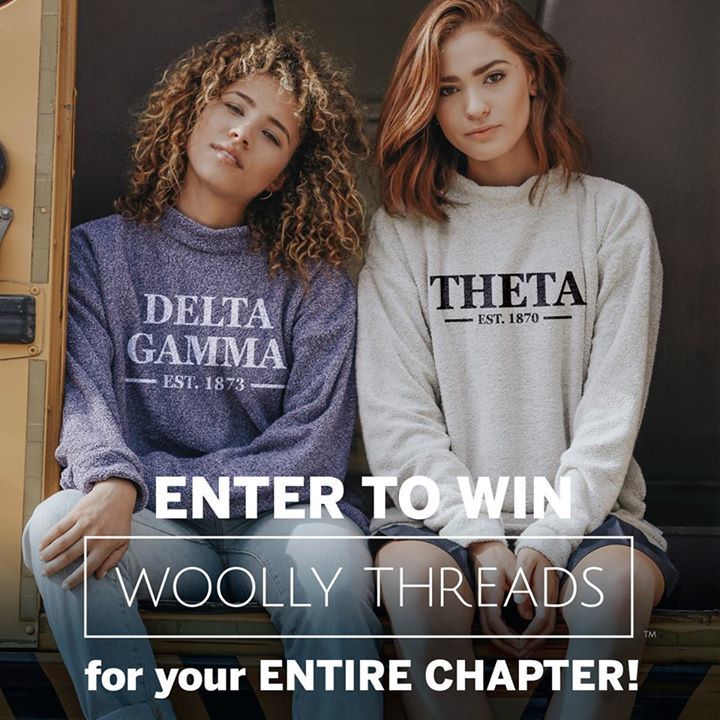 IT'S GIVEAWAY TIME! Enter to win a custom order of the Original Woolly™ in Natural from Woolly Threads for you &amp; your chapter!
Here's how t…