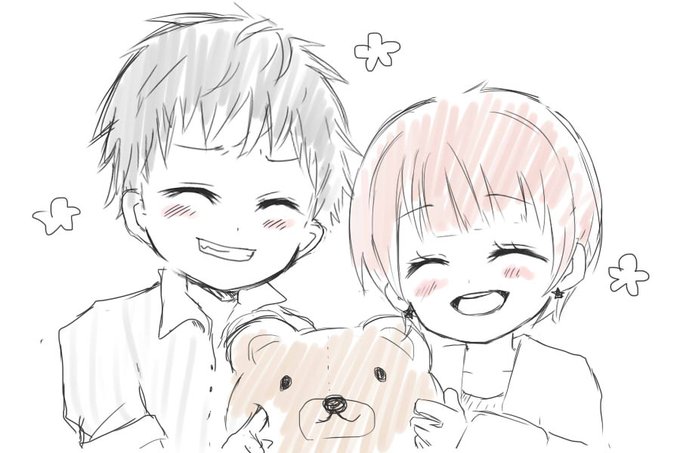 ペア画のtwitterイラスト検索結果 古い順