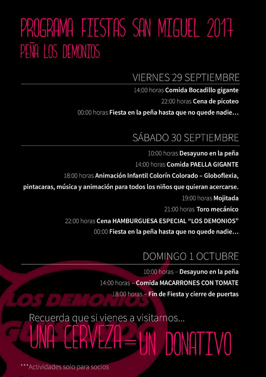 Losdemonios1's tweet photo. Chs chs, que viene que viene.. chs chs que viene que viene... Vamosssss!! #vivasanmiguel https://t.co/vqPrLrtLNJ
