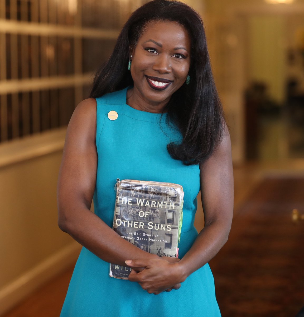 Isabel Wilkerson, author of "The Warmth of Other Suns," speaks at 3:30 today in Cashion Academic Center Room 510.