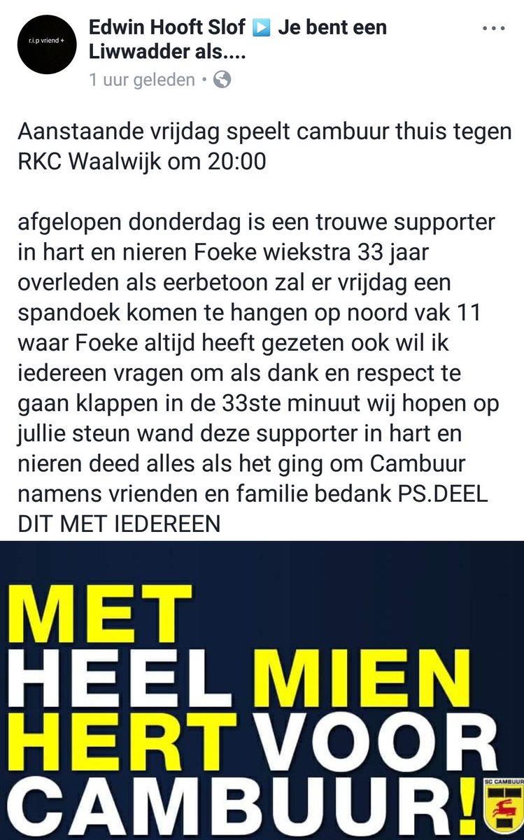 ℹ📣OPROEP: #CAMRKC #33steminuut