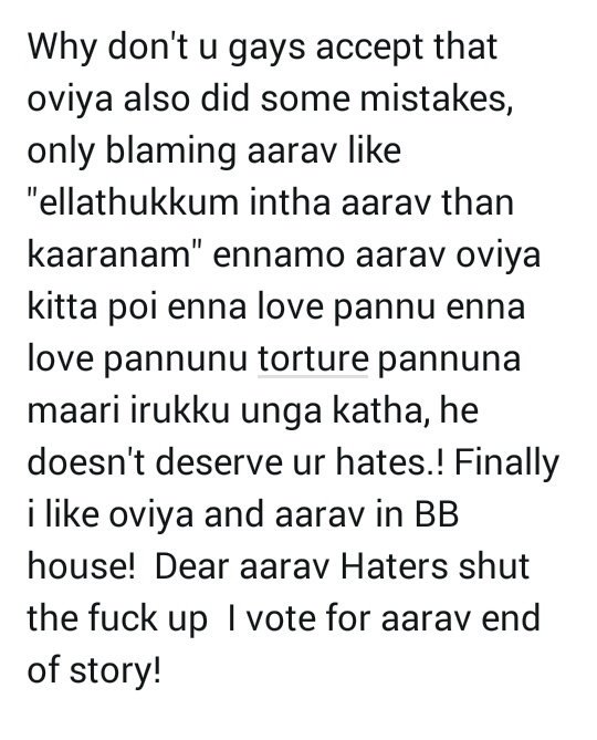dixansithravel's tweet image. #BiggBossTamil #Aarav #AaravArmy RT 

  To all the aarav Haters 👇