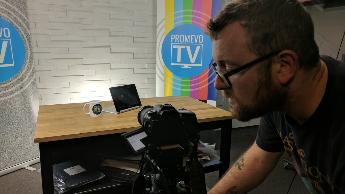 Promevo's tweet photo. #BTS getting our hands on the @ASUS Chromebook Flip C101 - can't wait to share our thoughts with you soon! Stay tuned! https://t.co/959hNMARMG