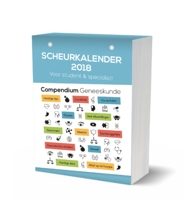 Als de scheurkalender van <a href="/compendiumgnk/">Compendium Geneeskunde</a> niet wil missen moet je nu bestellen!! 
tinyurl.com/y7e6oubj