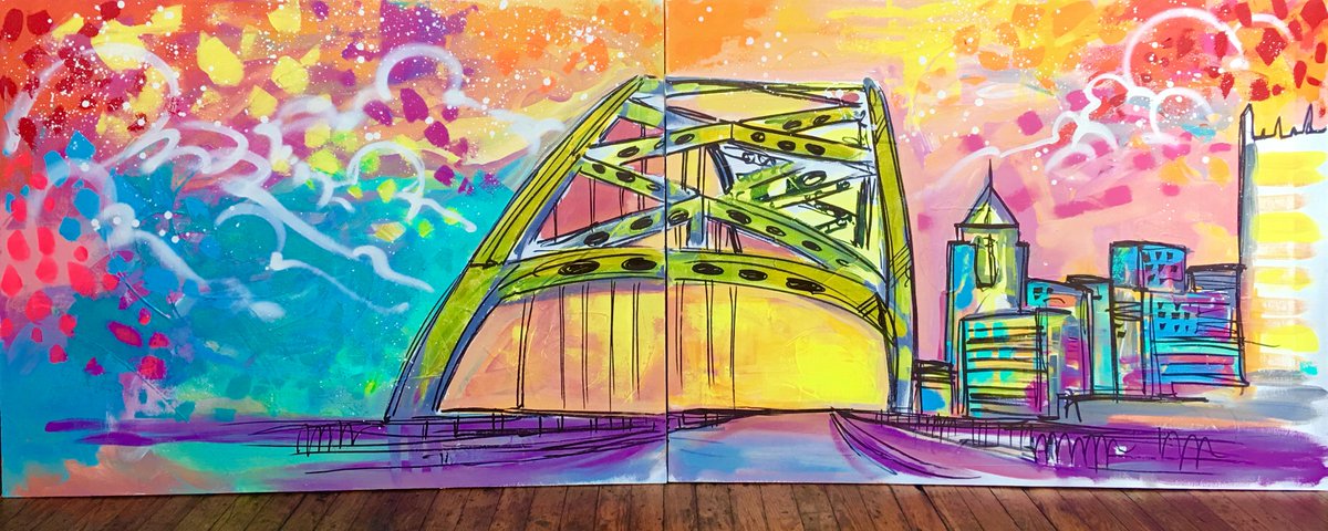 For those of you that have been after original <a href="/baron_batch/">B</a> art, now is a great time to get something. studio-am.com #Pittsburgh