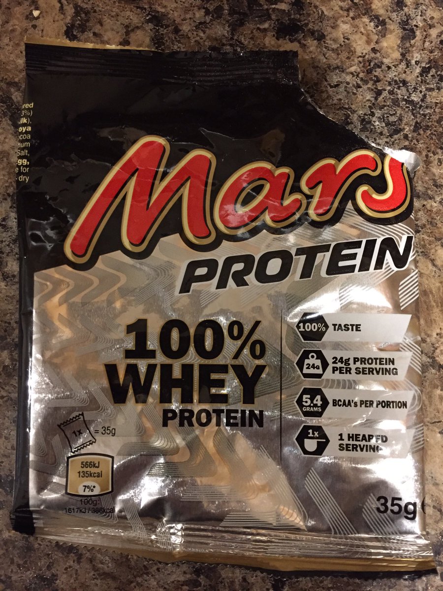 Man1_C's tweet photo. Got handed this sample on Saturday and just tried it... Tastes Delicious! #cycleshow2017 #Mars #Whey 😋 https://t.co/JcbnPLEbBd
