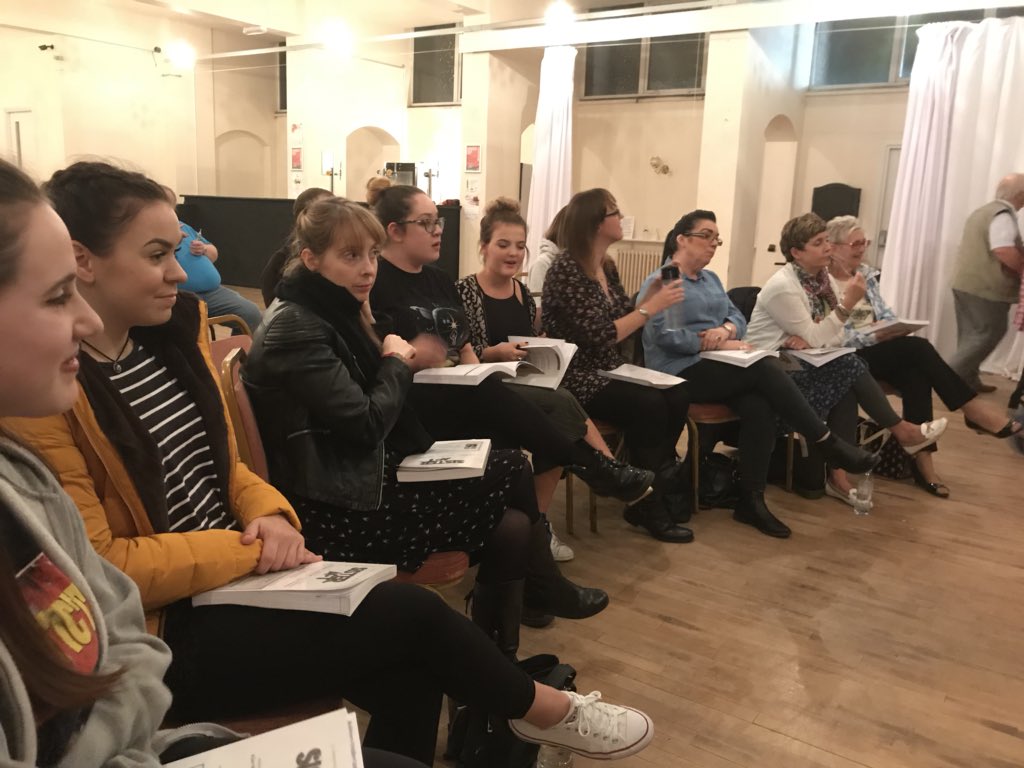 ashton_operatic's tweet photo. First sing-through for Sister Act!! https://t.co/Z0QbxARNFh