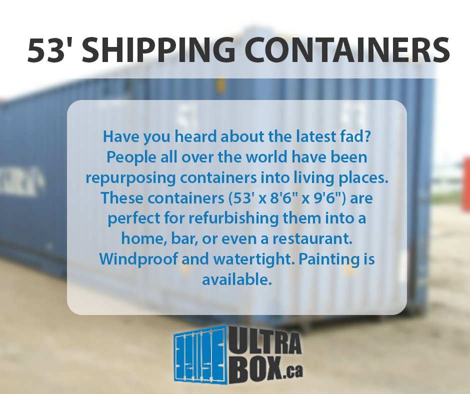 In the world of #shippingcontainers, this is the king! Order yours at:
ultrabox.ca/sales-modifica… #containerhouse #mississauga