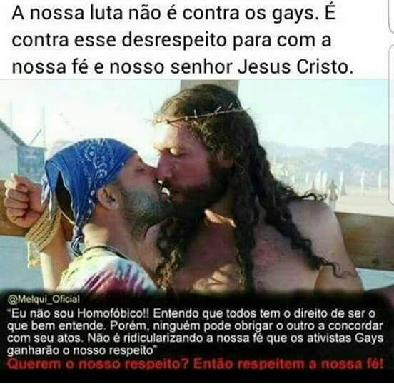 E o  fim dos tempo como que se brinca com as religiões dos outros