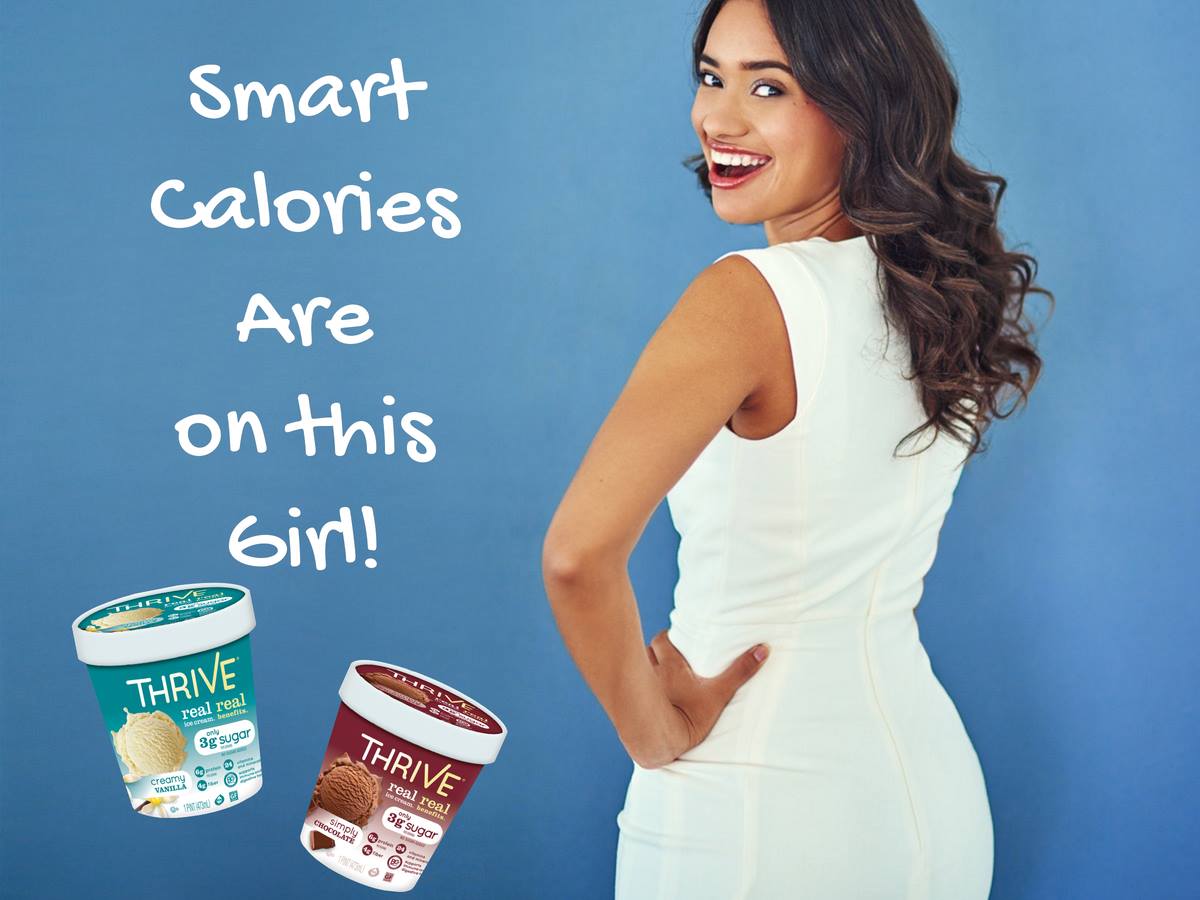 ThriveIceCream's tweet photo. Empty calories won't give you the figure you're striving for. You need #smartcalories. You need nutrition packed #ThriveIceCream! https://t.co/LmHGNEvYoY