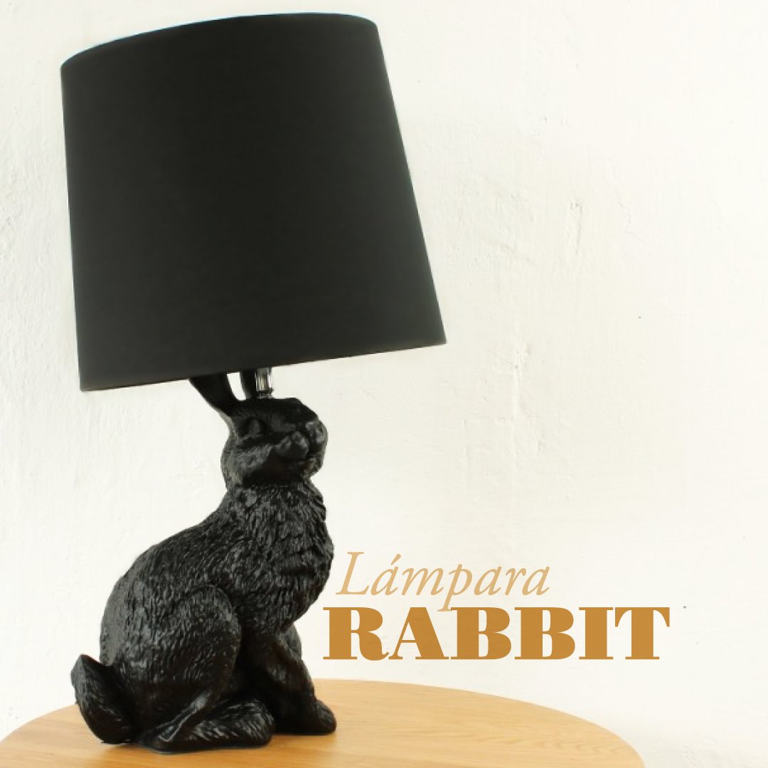 Lámpara de mesa Rabbit, una tendencia de diseño que inyecta humor y carácter en el diseño moderno. Valor $55.200
tpd.cl/producto/lamp-…