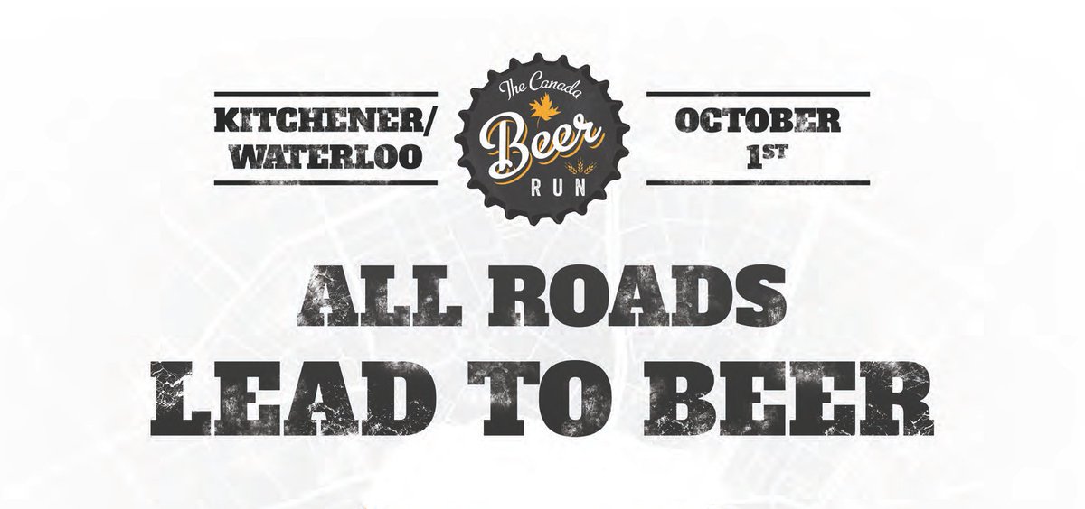 We've got a KILLER lineup for #KWBeerRun! CC: <a href="/abe_erb/">ABE ERB</a> <a href="/CowbellBrewing/">Cowbell Brewing Co.</a> @WaterlooBrewing and <a href="/WellingtonBrew/">Wellington Brewery</a>! 🙌 <a href="/CanadaBeerRun/">CanadaBeerRun</a> #KWAwesome
