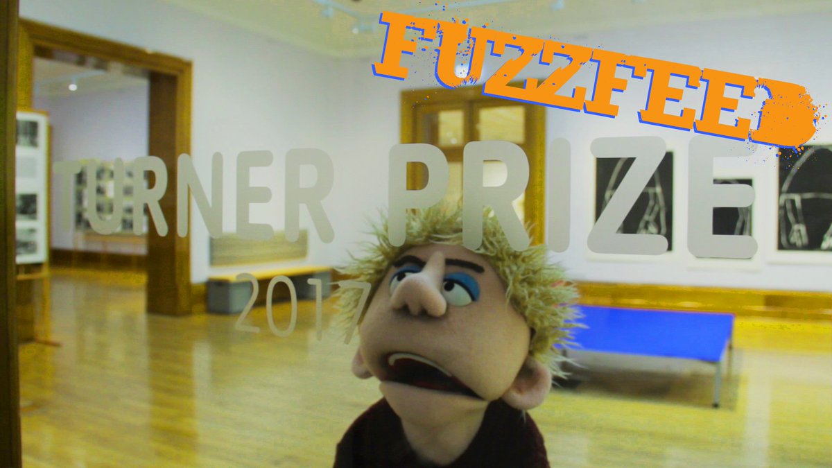 The #fuzzfeed lads visit the #turnerprize youtube.com/watch?v=RNphPL…