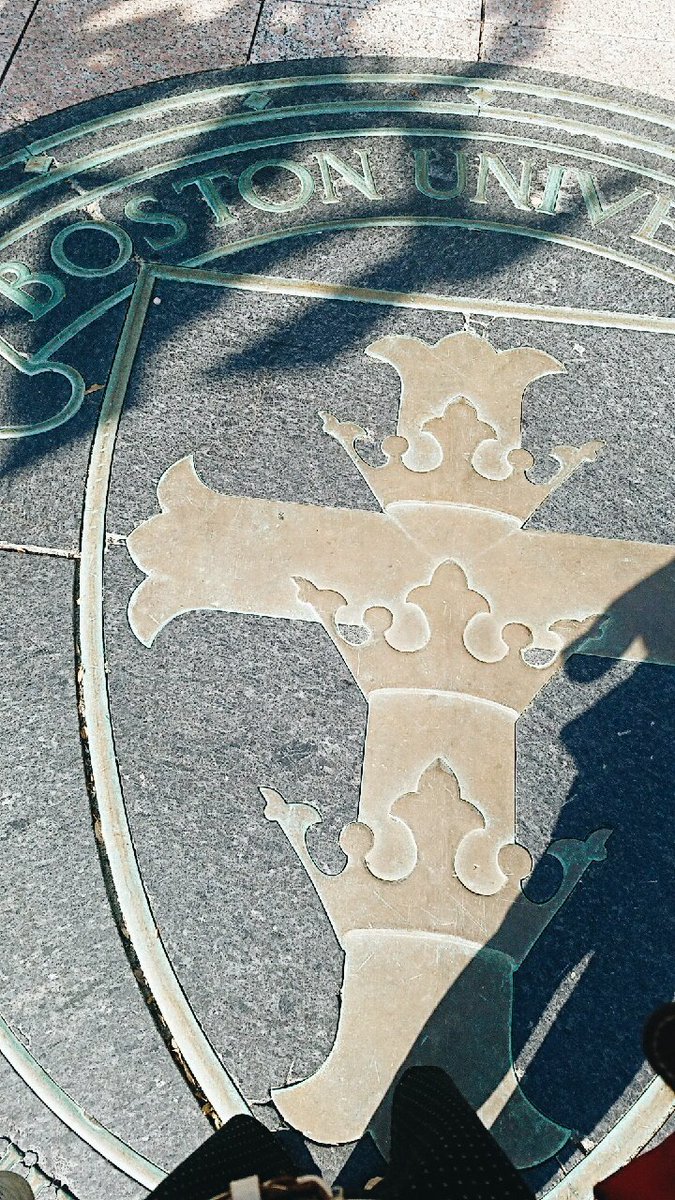 hesilf's tweet photo. A visit to @BU_Tweets isn't complete without scaring some underclassmen by walking across the seal

• • •

#BU2016 https://t.co/FgfY2GxX0D