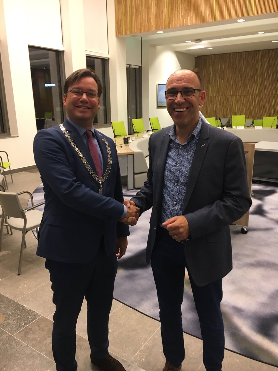 Vanavond nam Jeroen van der Putten (CDA) afscheid als raadslid omdat hij naar Alkmaar verhuist. Jeroen, dank voor je jarenlange inzet!