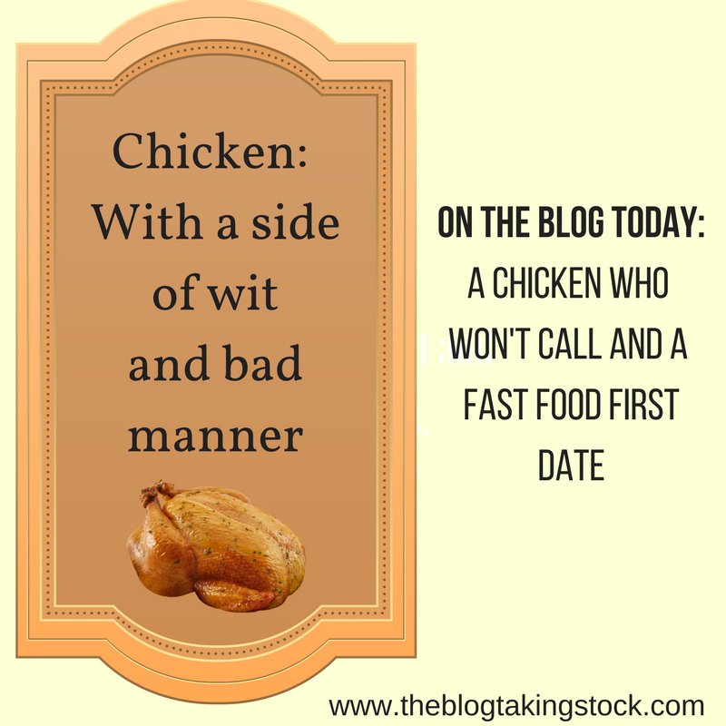 BlogTakingStock's tweet image. theblogtakingstock.com/2017/09/22/chi… #dating #singlelife #datingdisaster #FirstDates #chickendinner #periperi