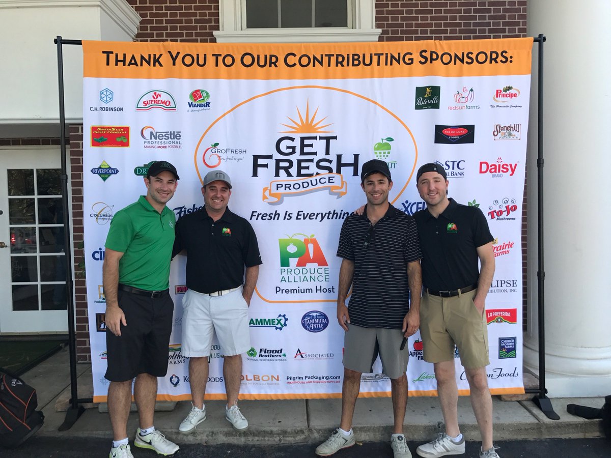 ProduceAlliance's tweet image. Huge congrats to our friends at @GetFreshProd on a great first annual Customer Appreciation Golf Outing! Thanks so much for having us!