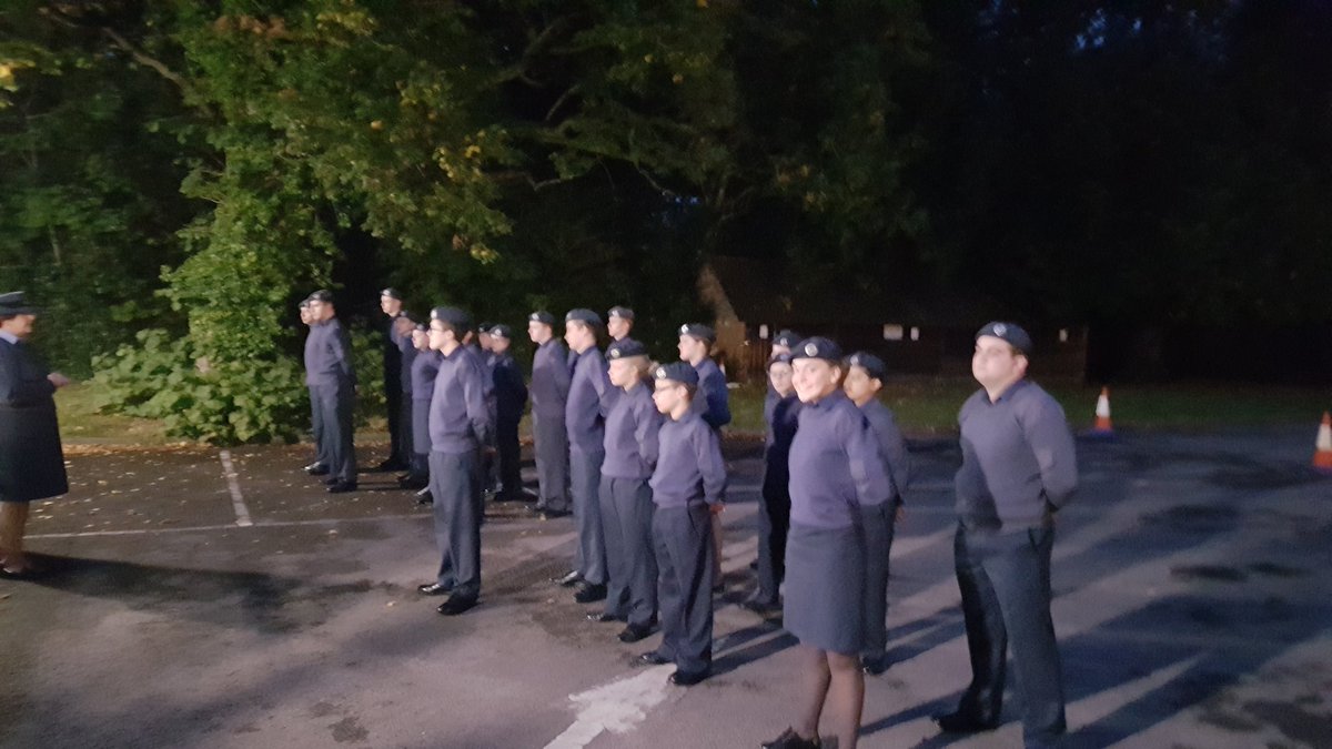 Great evening tonight with a new cadet intake of 9 and more still to come next week. <a href="/2407Sqn/">Yateley Air Cadets</a> <a href="/HantsIOWWing/">Hants IOW Wing</a> @swo2407 #whatwedo