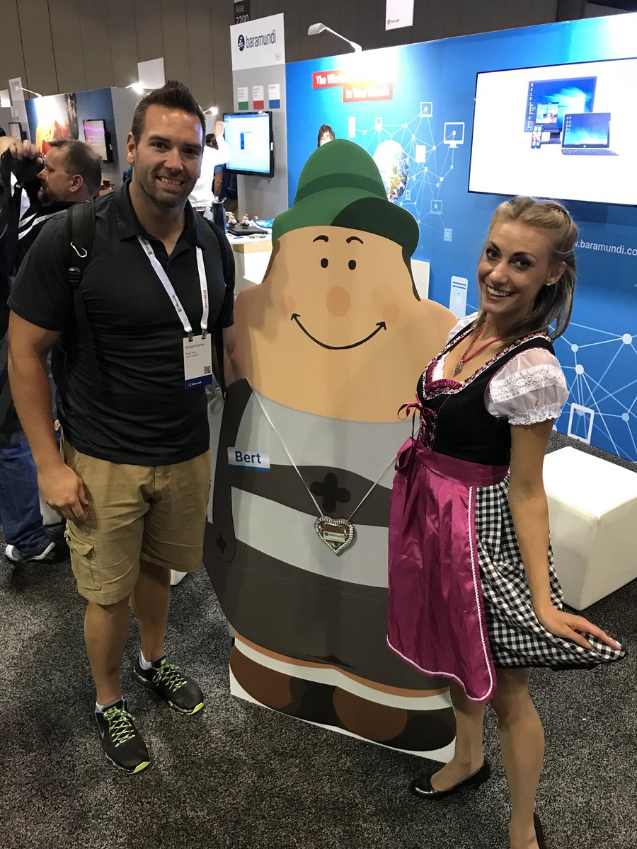Terrorized27's tweet photo. Come checkout @baramundiWORLD at #MSIgnite 2017. #BertUSA https://t.co/3lknxDB417