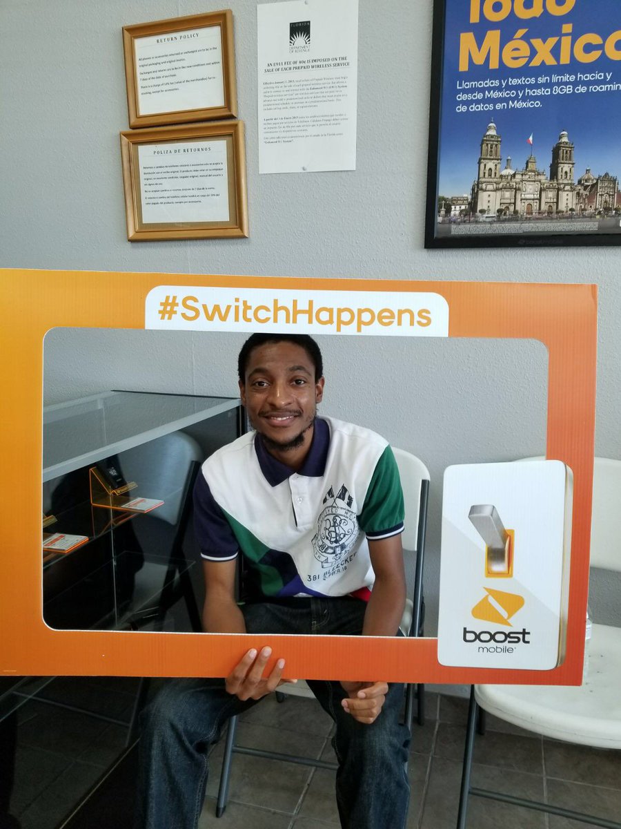 RealBoostApopka's tweet photo. #ByeH2O #SwitchHappens
#BoostMobile #LYCWireless
👍🏻👍🏻📱📱👍🏻👍🏻📱📱
@giancarlocv77 @gfresse  @carloscaceresFL #Teamwork #Apopka #BoostMobileApopka https://t.co/jqvXw4eHvv