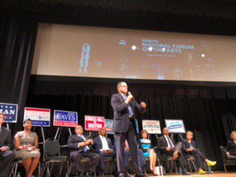 OriginalLevy's tweet photo. @johneaves supports criminal justice reinvestment into front end programs and especially the arts - a general fund budget issue https://t.co/7g93fTNlYf