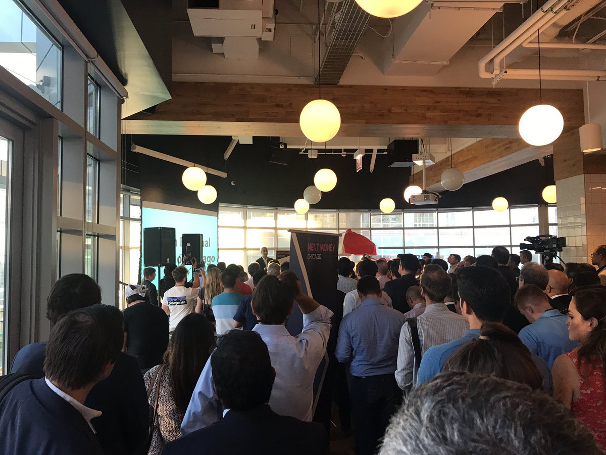ThirdPartyTrust's tweet photo. Really excited to be at the @FinTExChicago celebration of @NextMoneyUSA happening tomorrow in Chicago. Also thanks @ChicagosMayor https://t.co/B7PkMitbrR