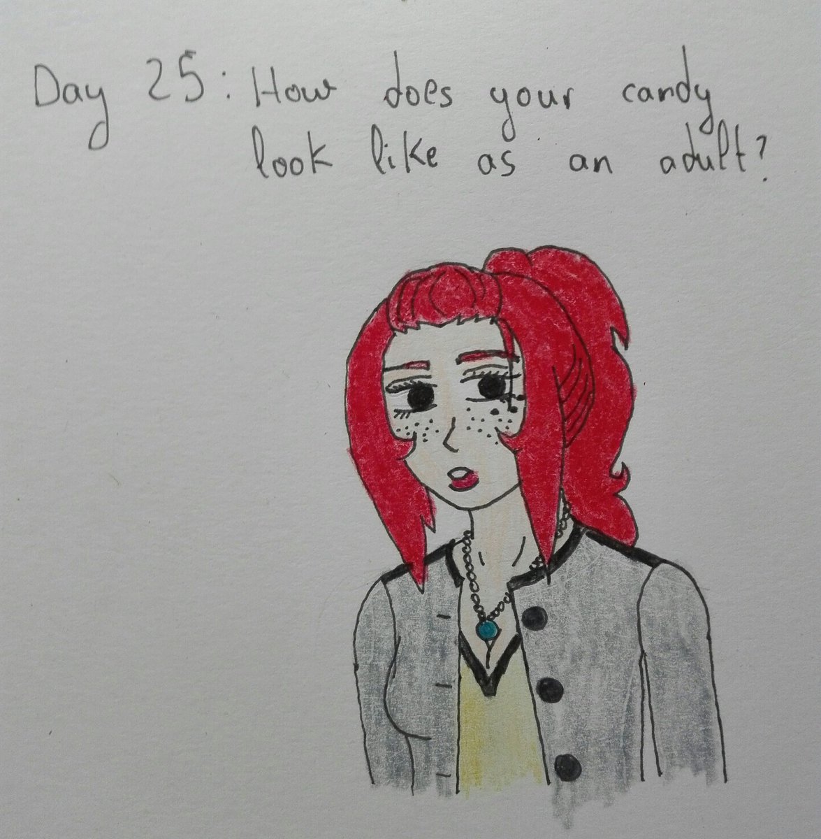 Noah_Dodgson's tweet photo. Creo que así se vería Noah en unos años. El cabello rojo siempre sera indomable con esos mechones de su cara #MCLChallenge #CdMChallenge https://t.co/2R03Z14imr