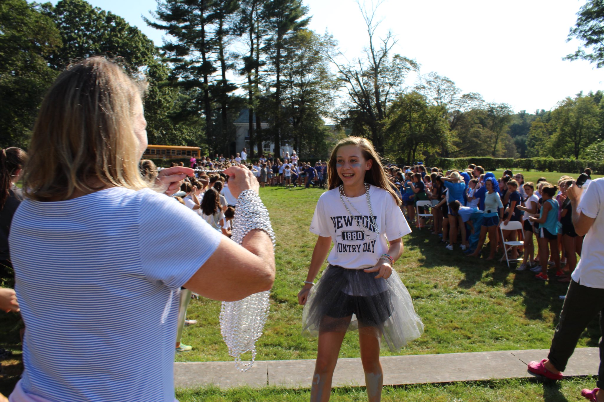 Newton Country Day on Twitter "It was a beautiful day for Blue Silver