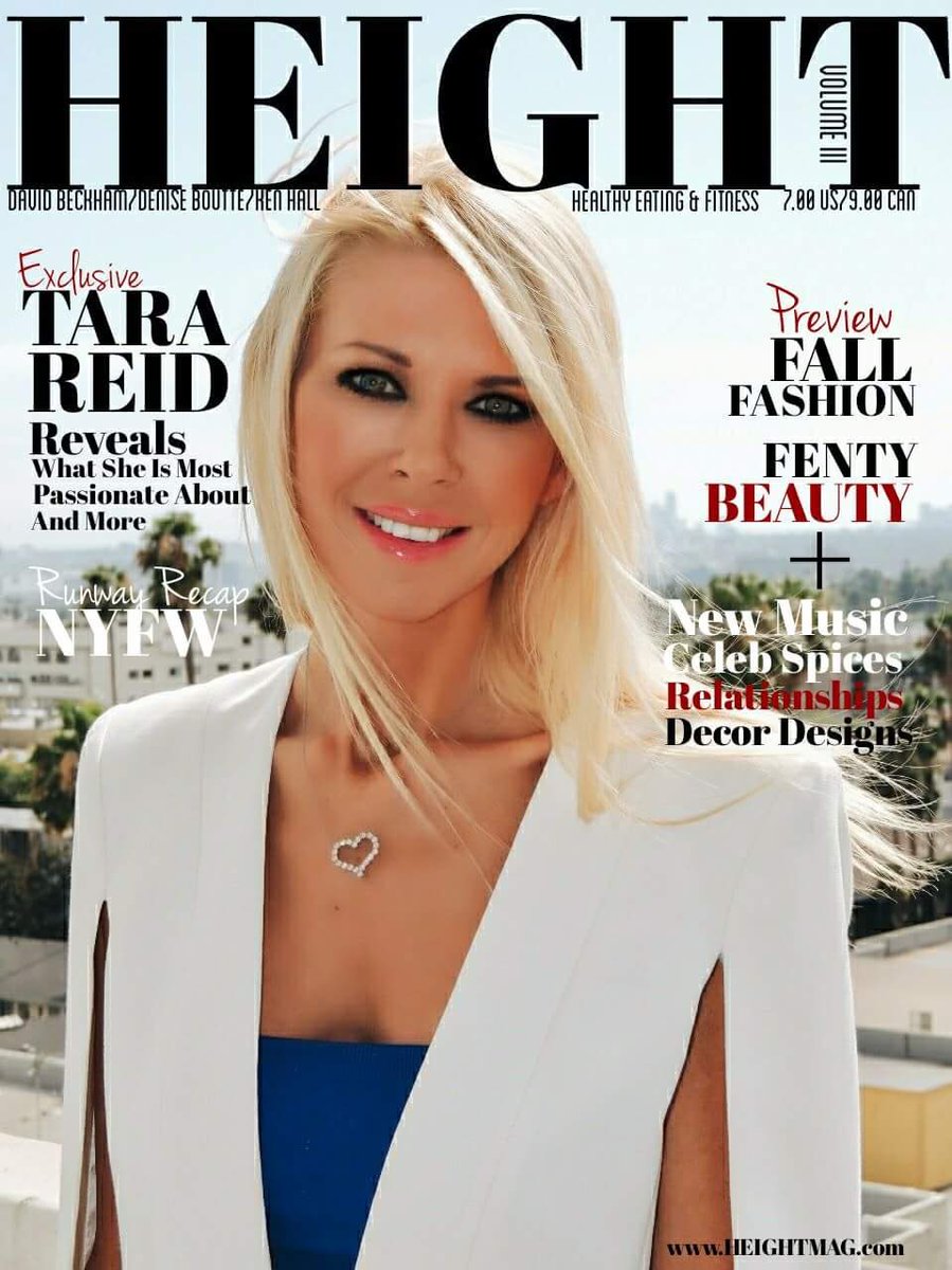 TaraReid's tweet photo. On the latest cover of @HeightMagazine 📸🙏🏻 #HeightMagazine https://t.co/AevnQGT0Sh