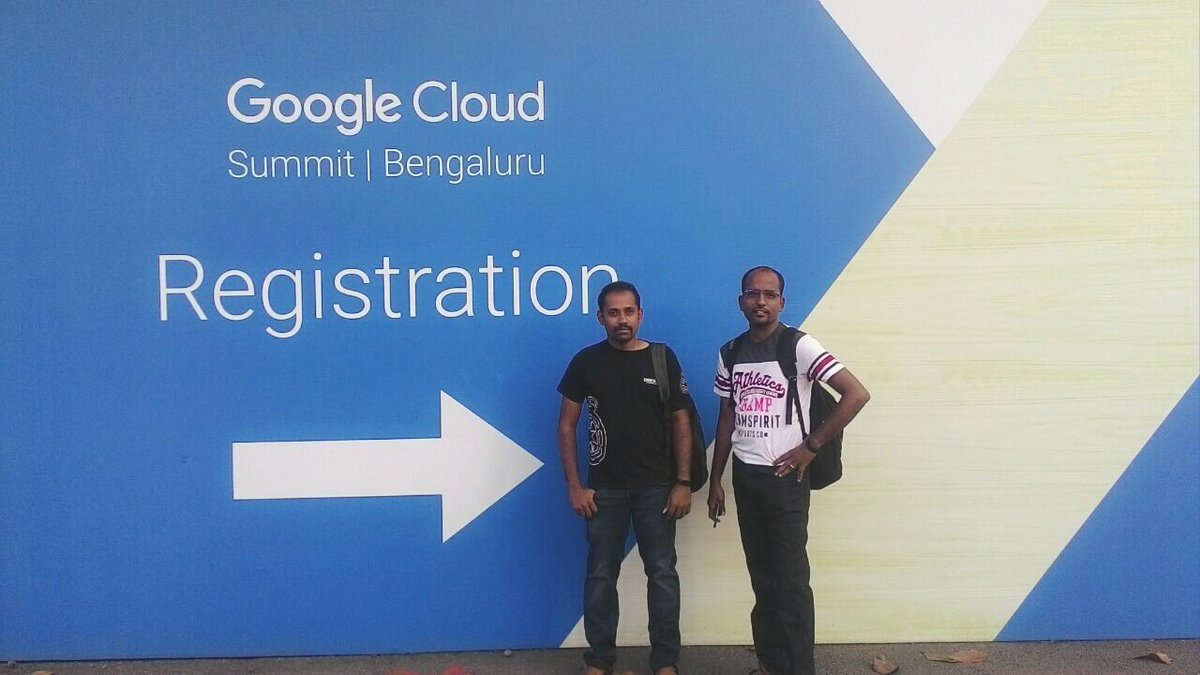 Attending #GoogleCloudSummit at Bengaluru