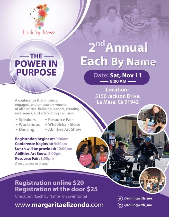 rollingwith_me's tweet photo. 2nd Annual Each By Name conference Nov 11th, JOIN US!
#eachbyname
#rollingwithme https://t.co/E3e5DlKSaE