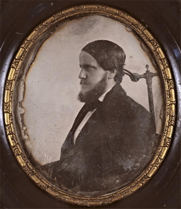 Amazing Historical Photo of Pedro II of Brazil  in 1844 