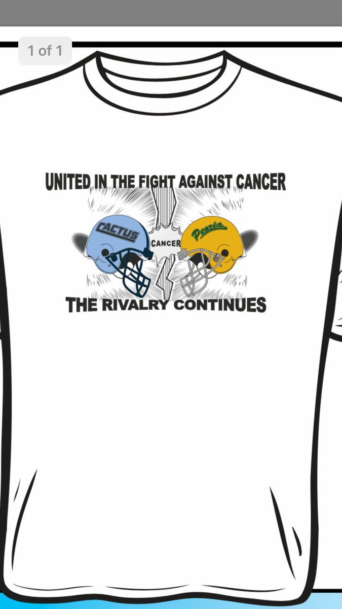 StuCoCactus's tweet photo. The game this week is a Tie Dye blue out! #PeoriaWeek https://t.co/1D3rdFxoBz