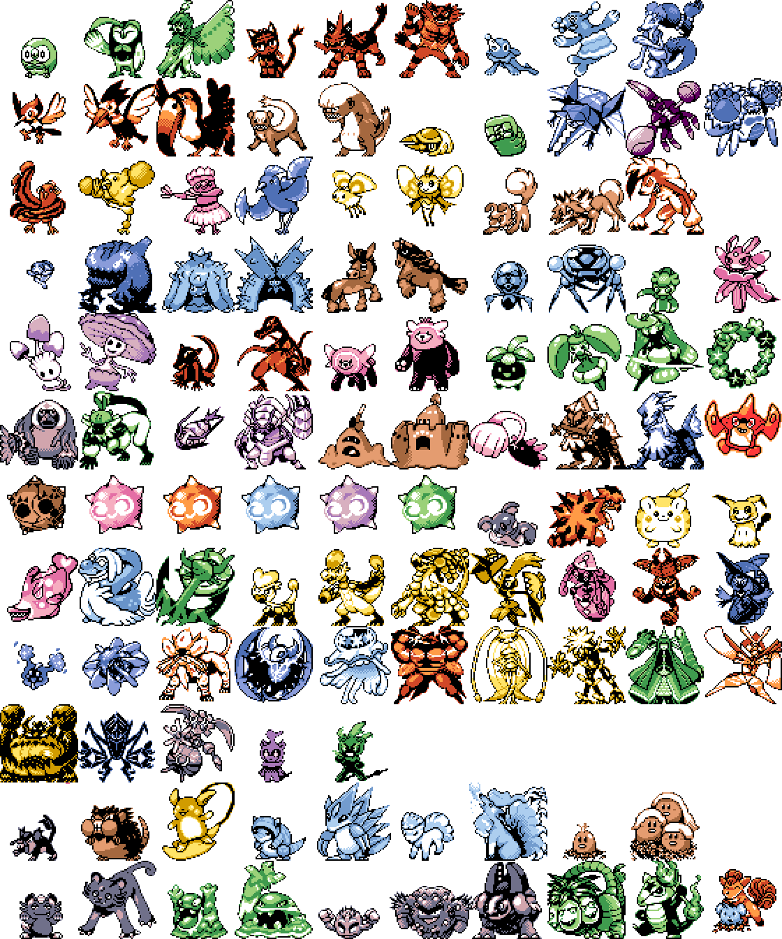 Twitter 上的 邪猫 ヨコシマンタ ポケットモンスターソード シールドに新登場したポケモンのドット絵を描きました ポケモン剣盾 ドット絵 Pixelart T Co 4u6sjim4uo Twitter