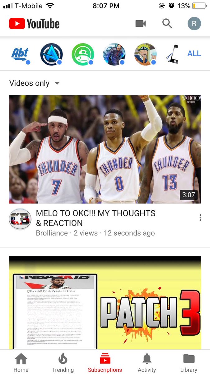 letspostaboutit's tweet photo. New video up support our channel 💪🙏 #MelOKC #melotrade #okc #melo #HoodieMelo #NBA2K18 #reaction #Equality #TakeTheKnee #brolliance https://t.co/yWEO01AXve