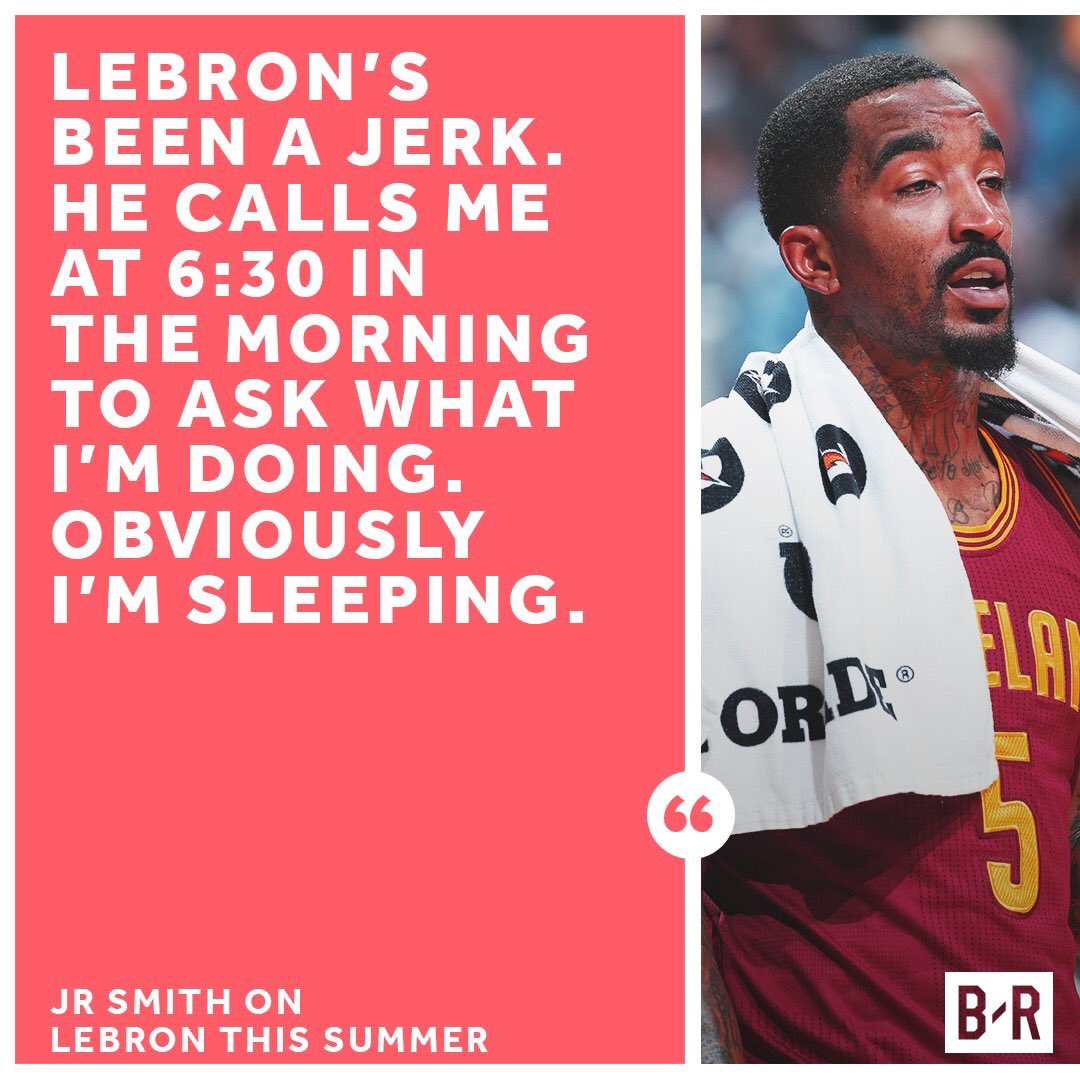 CLESportsPlayer's tweet photo. LeBrun is an rascal. https://t.co/rq1t2Ypi4A
