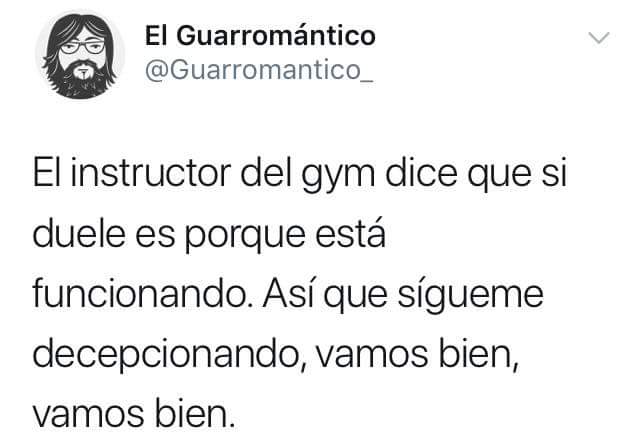 sigueme decepcionando